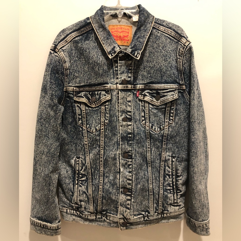 Blakely Denim Trucker Jacket - Washed Blue